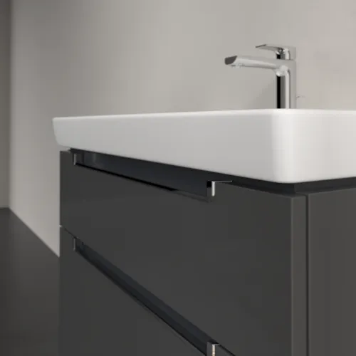 Bild von VILLEROY BOCH Subway 2.0 Waschbeckenunterschrank, 2 Auszüge, 787 x 590 x 449 mm, Glossy Grey #A91410FP