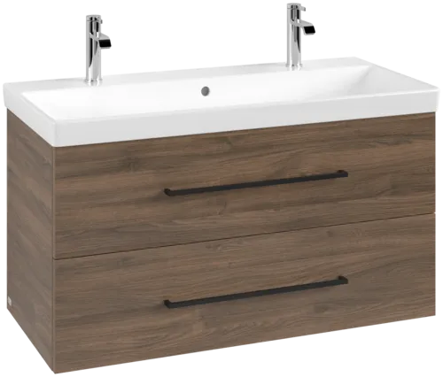 Bild von VILLEROY BOCH Avento Waschbeckenunterschrank, 2 Auszüge, 976 x 514 x 484 mm, Arizona Oak #A89210VH