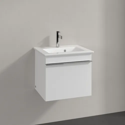 Picture of VILLEROY BOCH Venticello Vanity unit, 1 pull-out compartment, 466 x 420 x 425 mm, White Matt / White Matt #A93101MS