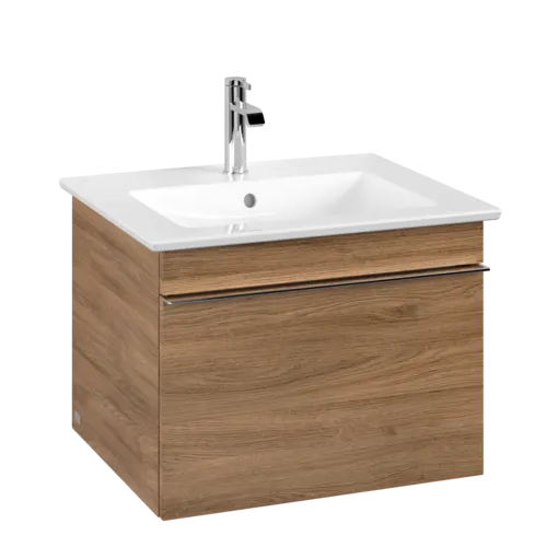 Picture of VILLEROY BOCH Venticello Vanity unit, 1 pull-out compartment, 553 x 420 x 502 mm, Oak Kansas / Oak Kansas #A93201RH