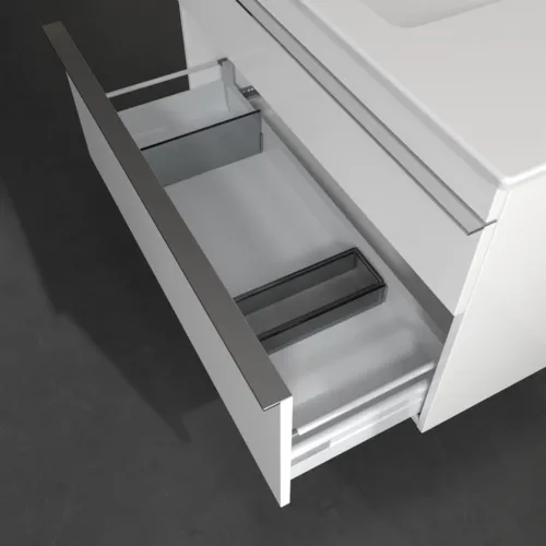Bild von VILLEROY BOCH Venticello Waschbeckenunterschrank, 2 Auszüge, 953 x 590 x 502 mm, Glossy White / Glossy White #A92701DH