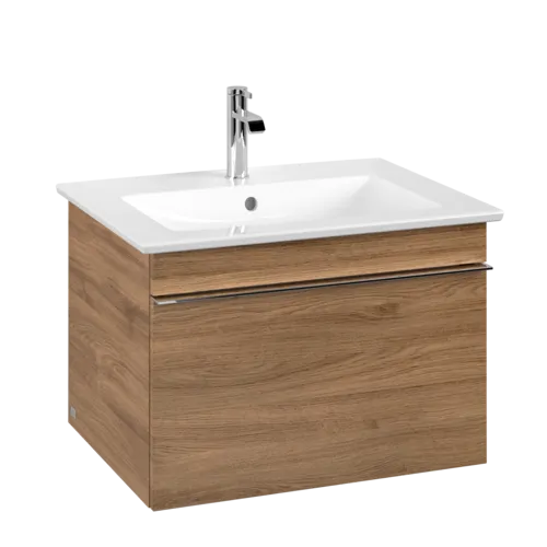 Picture of VILLEROY BOCH Venticello Vanity unit, 1 pull-out compartment, 603 x 420 x 502 mm, Oak Kansas / Oak Kansas #A93301RH