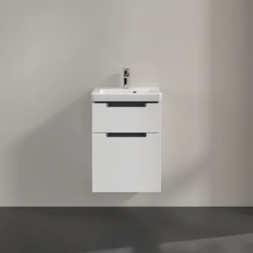 Bild von VILLEROY BOCH Subway 2.0 Waschbeckenunterschrank, 2 Auszüge, 440 x 590 x 352 mm, White Matt #A90610MS