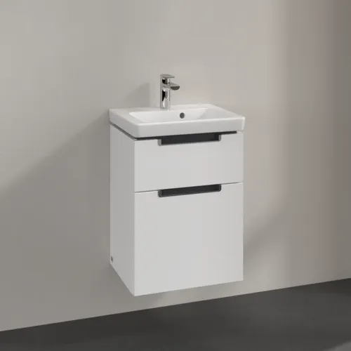 Bild von VILLEROY BOCH Subway 2.0 Waschbeckenunterschrank, 2 Auszüge, 440 x 590 x 352 mm, White Matt #A90610MS