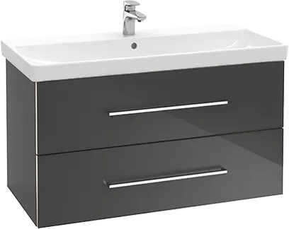 Bild von VILLEROY BOCH Avento Waschbeckenunterschrank, 2 Auszüge, 980 x 514 x 484 mm, Crystal Grey #A89200B1