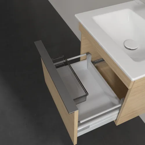 Picture of VILLEROY BOCH Venticello Vanity unit, 1 pull-out compartment, 466 x 420 x 425 mm, Nordic Oak / Nordic Oak #A93101VJ