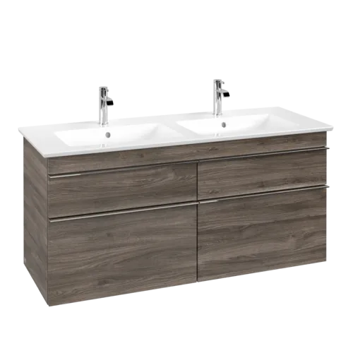 Bild von VILLEROY BOCH Venticello Waschbeckenunterschrank, 4 Auszüge, 1253 x 590 x 502 mm, Stone Oak / Stone Oak #A93001RK