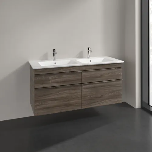 Bild von VILLEROY BOCH Venticello Waschbeckenunterschrank, 4 Auszüge, 1253 x 590 x 502 mm, Stone Oak / Stone Oak #A93001RK