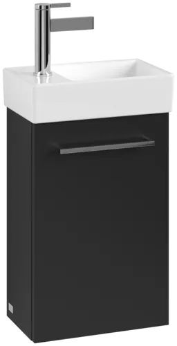 Bild von VILLEROY BOCH Avento Waschbeckenunterschrank, 1 Tür, 340 x 514 x 234 mm, Volcano Black #A87601VL