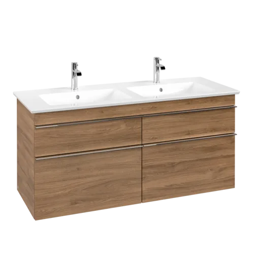 Bild von VILLEROY BOCH Venticello Waschbeckenunterschrank, 4 Auszüge, 1253 x 590 x 502 mm, Kansas Oak / Kansas Oak #A93001RH