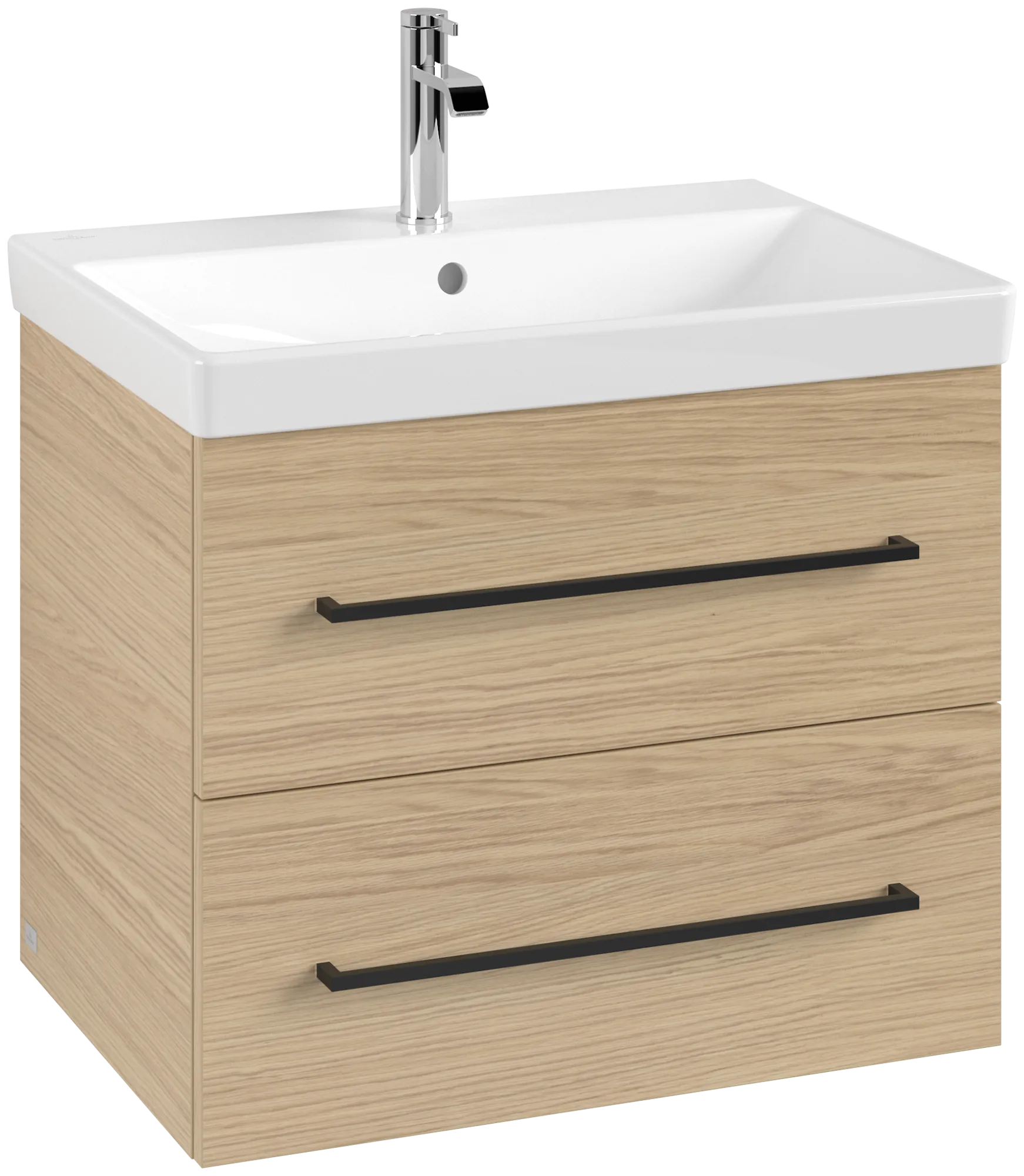 Bild von VILLEROY BOCH Avento Waschbeckenunterschrank, 2 Auszüge, 626 x 514 x 484 mm, Nordic Oak #A89010VJ