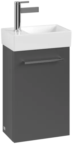 Bild von VILLEROY BOCH Avento Waschbeckenunterschrank, 1 Tür, 340 x 514 x 234 mm, Graphite #A87601VR