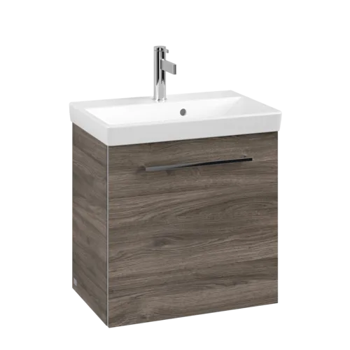 Bild von VILLEROY BOCH Avento Waschbeckenunterschrank, 1 Tür, 526 x 514 x 384 mm, Stone Oak #A88801RK