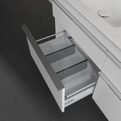 Bild von VILLEROY BOCH Venticello Waschbeckenunterschrank, 4 Auszüge, 1253 x 590 x 502 mm, White Matt / White Matt #A93001MS