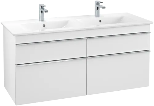 Bild von VILLEROY BOCH Venticello Waschbeckenunterschrank, 4 Auszüge, 1253 x 590 x 502 mm, White Matt / White Matt #A93001MS