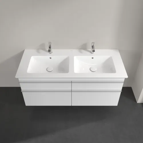 Bild von VILLEROY BOCH Venticello Waschbeckenunterschrank, 4 Auszüge, 1253 x 590 x 502 mm, White Matt / White Matt #A93001MS