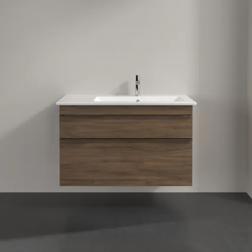 Picture of VILLEROY BOCH Venticello Vanity unit, 2 pull-out compartments, 953 x 590 x 502 mm, Arizona Oak / Arizona Oak #A92801VH
