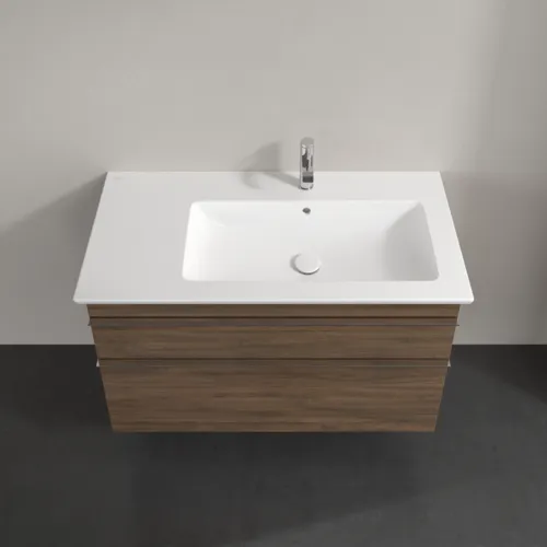 Picture of VILLEROY BOCH Venticello Vanity unit, 2 pull-out compartments, 953 x 590 x 502 mm, Arizona Oak / Arizona Oak #A92801VH