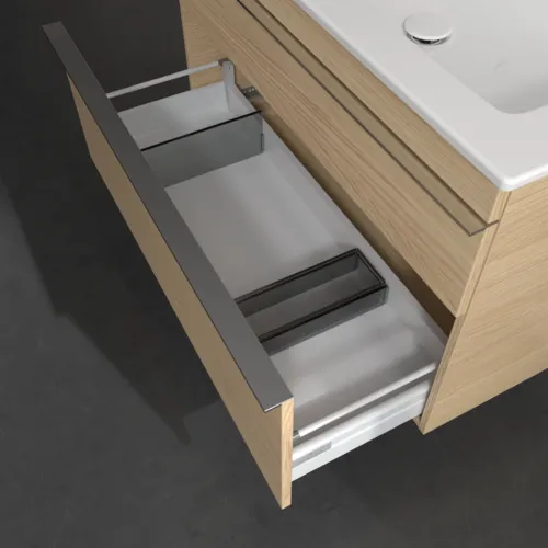 Picture of VILLEROY BOCH Venticello Vanity unit, 2 pull-out compartments, 953 x 590 x 502 mm, Nordic Oak / Nordic Oak #A92801VJ