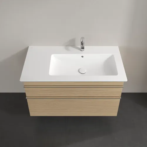 Picture of VILLEROY BOCH Venticello Vanity unit, 2 pull-out compartments, 953 x 590 x 502 mm, Nordic Oak / Nordic Oak #A92801VJ