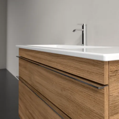 Obrázek VILLEROY BOCH Toaletní skříňka Venticello, 2 výsuvy, 953 x 590 x 502 mm, dub Kansas / dub Kansas #A92701RH