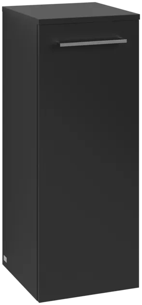 Bild von VILLEROY BOCH Avento Seitenschrank, 1 Tür, 347 x 888 x 405 mm, Volcano Black #A89500VL