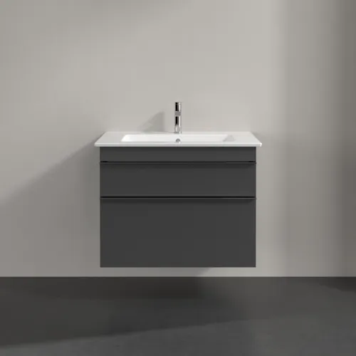 Obrázek VILLEROY BOCH Venticello toaletní skříňka, 2 výsuvy, 753 x 590 x 502 mm, lesklá šedá / lesklá šedá #A92501FP
