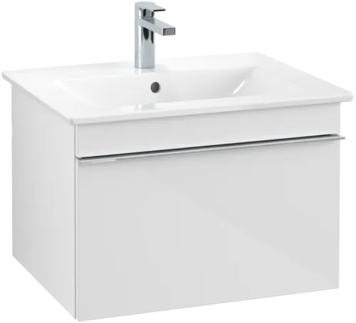 Bild von VILLEROY BOCH Venticello Waschbeckenunterschrank, 1 Auszug, 603 x 420 x 502 mm, Glossy White / Glossy White #A93301DH