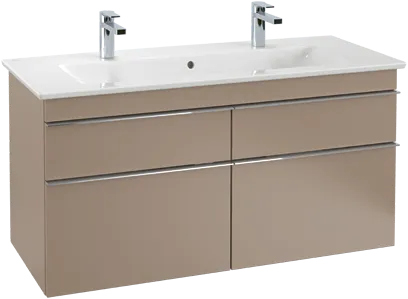 Bild von VILLEROY BOCH Venticello Waschbeckenunterschrank, 4 Auszüge, 1153 x 590 x 502 mm, Cashmere Grey / Cashmere Grey #A92901VN