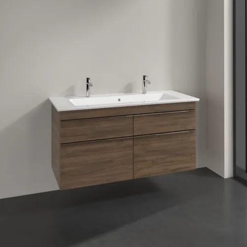 Obrázek VILLEROY BOCH Toaletní skříňka Venticello, 4 výsuvy, 1153 x 590 x 502 mm, Arizona Oak / Arizona Oak #A92901VH
