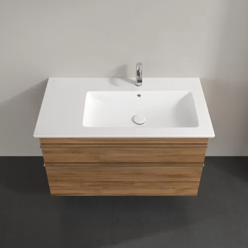 Picture of VILLEROY BOCH Venticello Vanity unit, 2 pull-out compartments, 953 x 590 x 502 mm, Oak Kansas / Oak Kansas #A92801RH