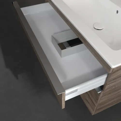 Bild von VILLEROY BOCH Venticello Waschbeckenunterschrank, 2 Auszüge, 953 x 590 x 502 mm, Stone Oak / Stone Oak #A92801RK