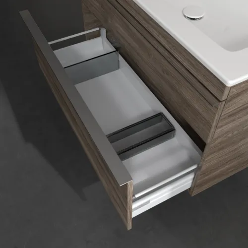 Bild von VILLEROY BOCH Venticello Waschbeckenunterschrank, 2 Auszüge, 953 x 590 x 502 mm, Stone Oak / Stone Oak #A92801RK
