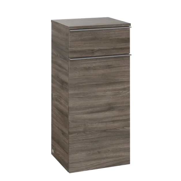 Bild von VILLEROY BOCH Venticello Seitenschrank, 1 Tür, 1 Schublade, 404 x 866 x 372 mm, Stone Oak / Stone Oak #A95001RK
