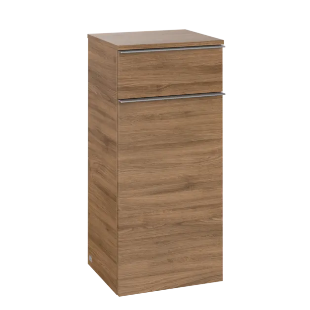 Bild von VILLEROY BOCH Venticello Seitenschrank, 1 Tür, 1 Schublade, 404 x 866 x 372 mm, Kansas Oak / Kansas Oak #A95001RH