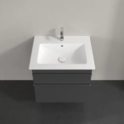 Obrázek VILLEROY BOCH Venticello toaletní skříňka, 2 výsuvy, 603 x 590 x 502 mm, lesklá šedá / lesklá šedá #A92401FP