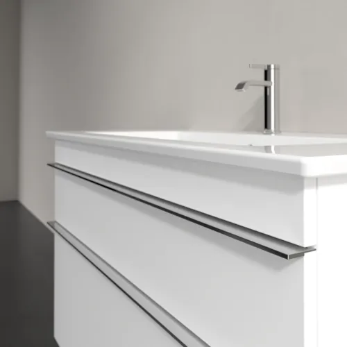 Picture of VILLEROY BOCH Venticello Vanity unit, 2 pull-out compartments, 953 x 590 x 502 mm, White Matt / White Matt #A92601MS