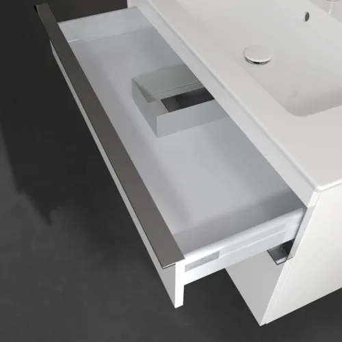 Picture of VILLEROY BOCH Venticello Vanity unit, 2 pull-out compartments, 953 x 590 x 502 mm, White Matt / White Matt #A92601MS
