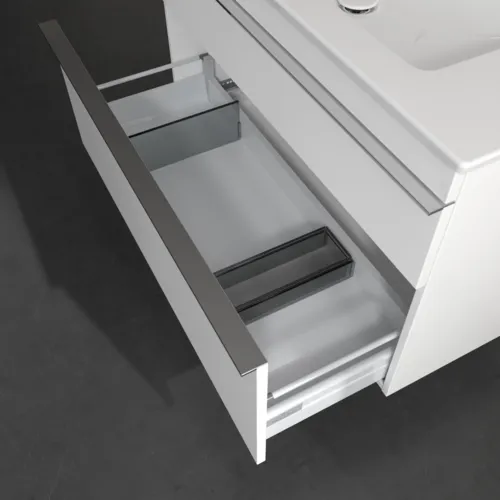 Picture of VILLEROY BOCH Venticello Vanity unit, 2 pull-out compartments, 953 x 590 x 502 mm, White Matt / White Matt #A92601MS