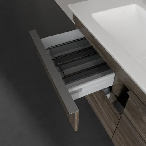 Bild von VILLEROY BOCH Venticello Waschbeckenunterschrank, 4 Auszüge, 1153 x 590 x 502 mm, Stone Oak / Stone Oak #A92901RK