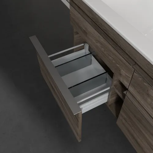 Bild von VILLEROY BOCH Venticello Waschbeckenunterschrank, 4 Auszüge, 1153 x 590 x 502 mm, Stone Oak / Stone Oak #A92901RK