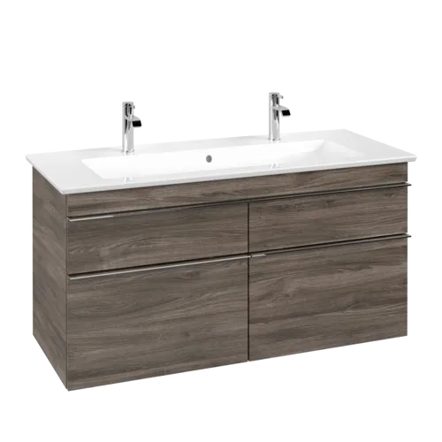 Bild von VILLEROY BOCH Venticello Waschbeckenunterschrank, 4 Auszüge, 1153 x 590 x 502 mm, Stone Oak / Stone Oak #A92901RK