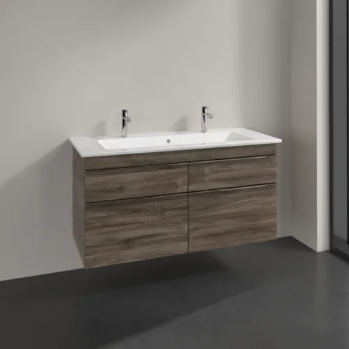 Bild von VILLEROY BOCH Venticello Waschbeckenunterschrank, 4 Auszüge, 1153 x 590 x 502 mm, Stone Oak / Stone Oak #A92901RK