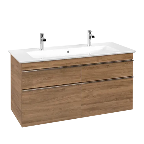Bild von VILLEROY BOCH Venticello Waschbeckenunterschrank, 4 Auszüge, 1153 x 590 x 502 mm, Kansas Oak / Kansas Oak #A92901RH