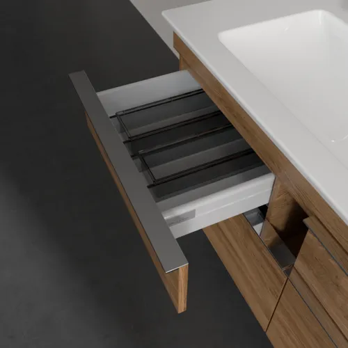 Obrázek VILLEROY BOCH Toaletní skříňka Venticello, 4 výsuvy, 1153 x 590 x 502 mm, dub Kansas / dub Kansas #A92901RH