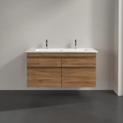 Obrázek VILLEROY BOCH Toaletní skříňka Venticello, 4 výsuvy, 1153 x 590 x 502 mm, dub Kansas / dub Kansas #A92901RH