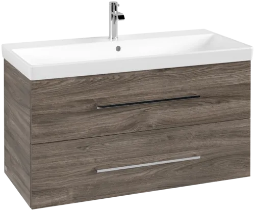 Obrázek VILLEROY BOCH Avento toaletní skříňka, 2 výsuvy, 976 x 514 x 484 mm, dub kamenný #A89200RK