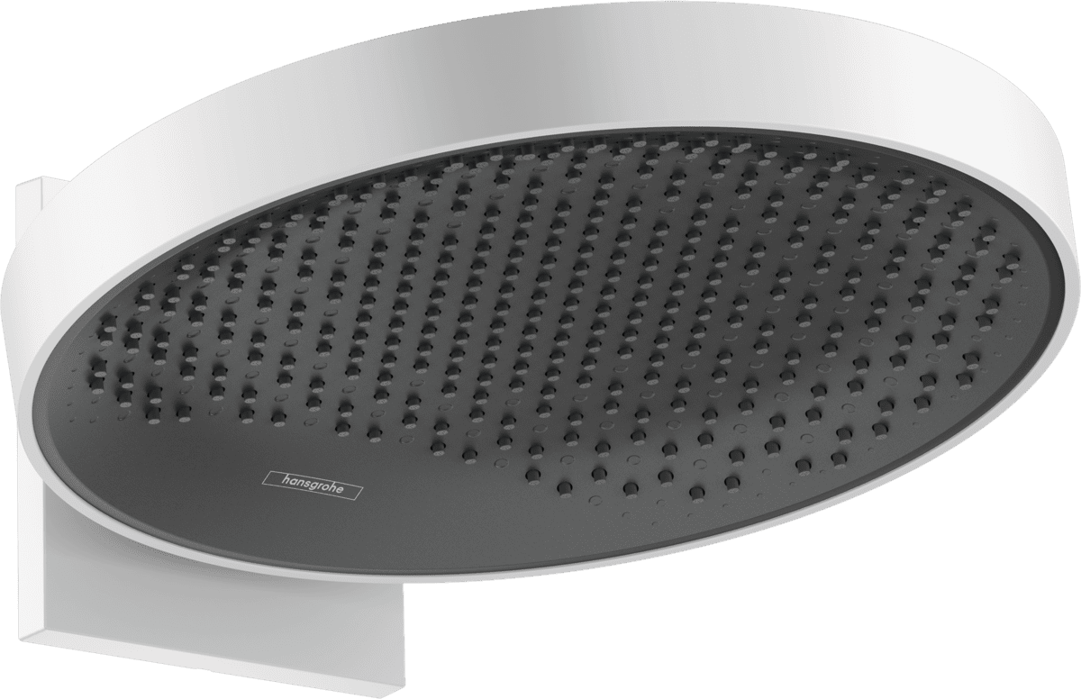 Bild von HANSGROHE Rainfinity Kopfbrause 360 1jet mit Wandanschluss Mattweiß 26230700