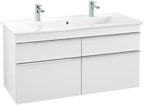 Bild von VILLEROY BOCH Venticello Waschbeckenunterschrank, 4 Auszüge, 1153 x 590 x 502 mm, White Matt / White Matt #A92901MS