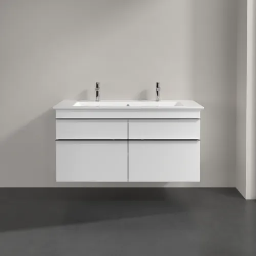 Bild von VILLEROY BOCH Venticello Waschbeckenunterschrank, 4 Auszüge, 1153 x 590 x 502 mm, White Matt / White Matt #A92901MS